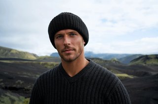 His Beanie Knitting pattern for men