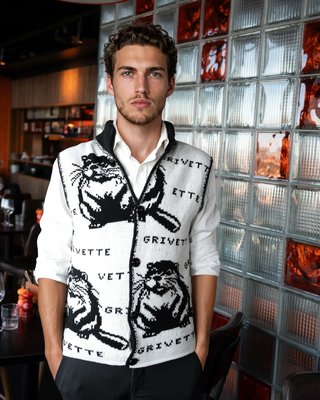 Grivette Beaver Vest Portrait