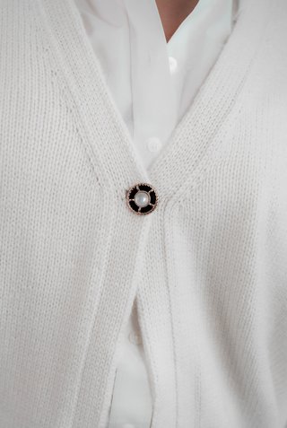 Cardican knitted from Grivette Design's knitting pattern no 009