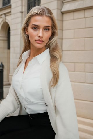 Cardican knitted from Grivette Design's knitting pattern no 009