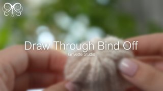 YouTube Video for Draw Through Bind Off - Grivette Design