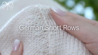 YouTube Video for German Short Rows - Grivette Design