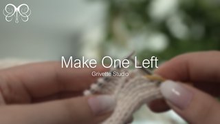 YouTube Video for Make One Left - Grivette Design